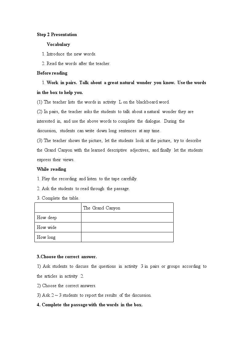 外研版英语九上M1 Unit 2  The Grand Canyon was not just big.课件PPT+教案+练习02