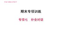 人教版七年级下册英语 期末专项训练 专项七　补全对话 习题课件