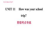 人教版七年级下册英语 Unit11 易错考点专练 习题课件