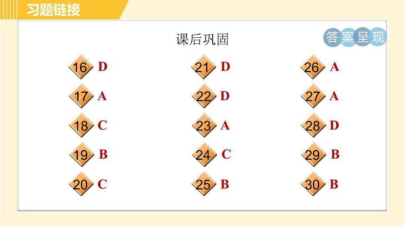 人教版八年级下册英语 Unit10  习题课件04