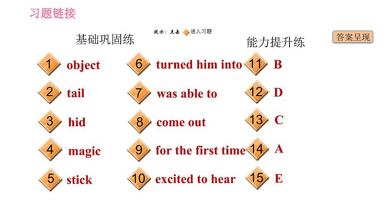 人教版八年级下册英语 Unit6 课时2　Section A(3a－3c) 习题课件第2页