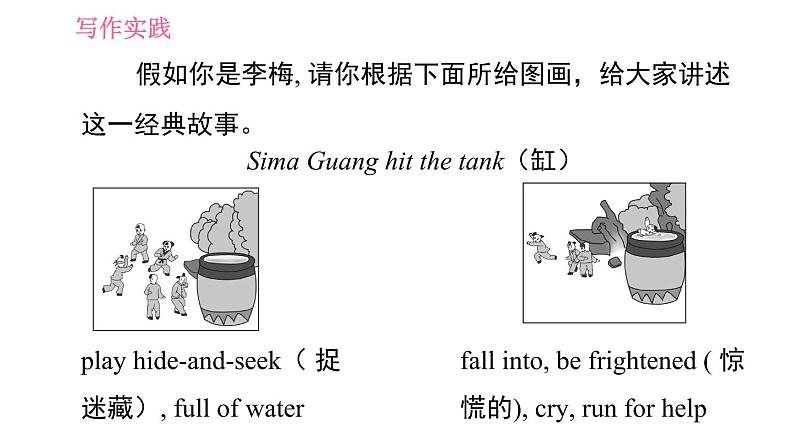 人教版八年级下册英语 Unit6 写作能力提升练 习题课件第3页