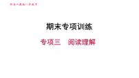 人教版八年级下册英语 期末专项训练 习题课件