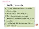 人教版八年级下册英语 Unit8 河南中招题型专练 习题课件