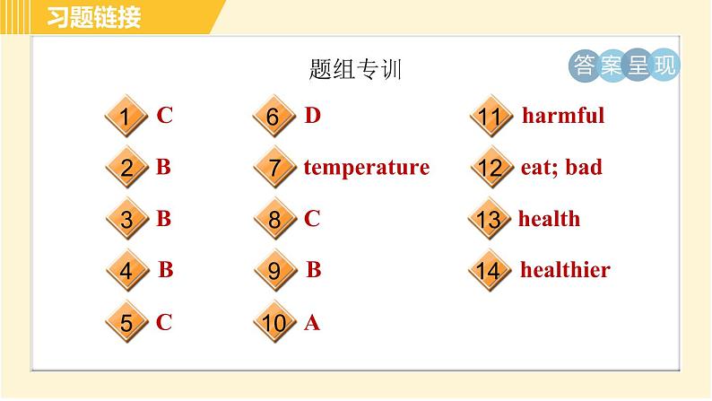 外研版八年级下册英语 Module4 Unit 1 I haven 't done much exercise since I got my computer. 习题课件第3页