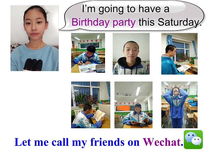 Unit 9 Can you come to my party Section A  (1a-2c)-2021-2022学年八年级英语上册 人教版 课件（共27张PPT）06
