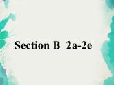 Unit 9 Can you come to my party Section B 2a—2e-2021-2022学年八年级英语上册 人教版 课件（共16张PPT）