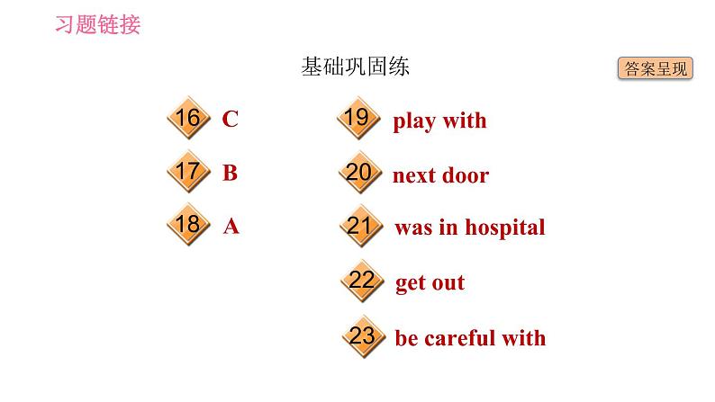 译林牛津版七年级下册英语 Unit7 课时2 Reading I 习题课件第3页