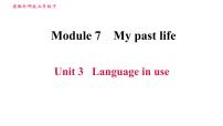 初中英语外研版 (新标准)七年级下册Unit 3 Language in use习题课件ppt