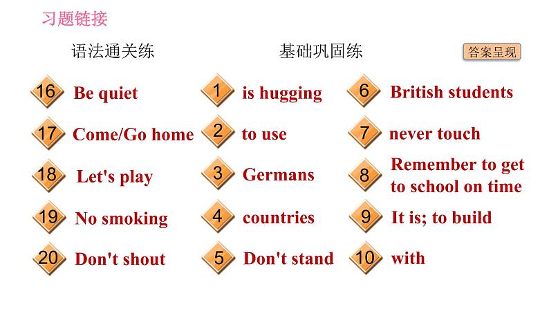 外研版七年级下册英语 Module 11 Unit 3 Language in use 习题课件03