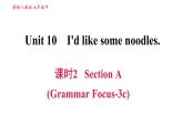 人教版七年级下册英语 Unit10 课时2 Section A (Grammar Focus-3c) 习题课件