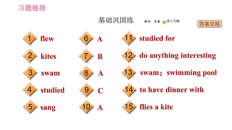 人教版七年级下册英语 Unit12 课时3 Section B (1a－1e) 习题课件02