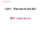 人教版七年级下册英语 Unit9 课时3 Section B (1a－1e) 习题课件