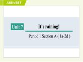 人教版七年级下册英语 Unit7 Period 1 Section A ( 1a-2d ) 习题课件