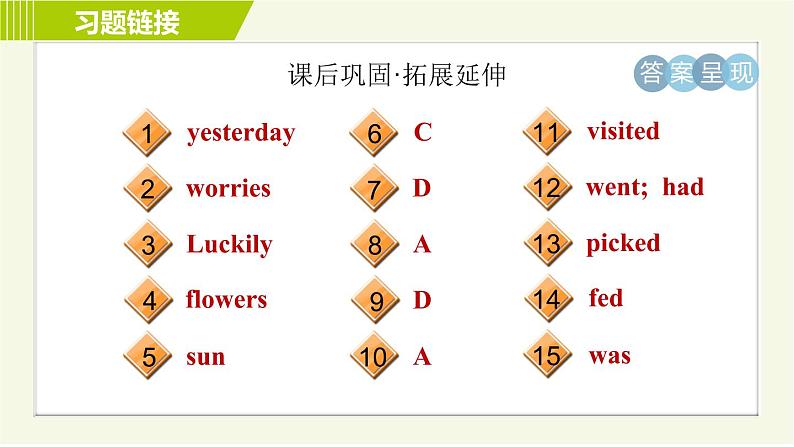 人教版七年级下册英语 Unit11 Period 2 Section A ( Grammar Focus-3c ) 习题课件03