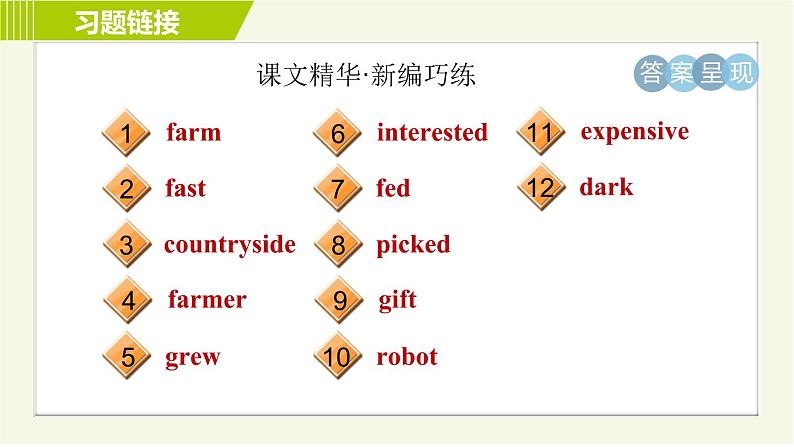 人教版七年级下册英语 Unit11 Period 4 Section B ( 3a-Self Check ) 习题课件03