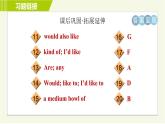 人教版七年级下册英语 Unit10 Period 1 Section A ( 1a-2d ) 习题课件