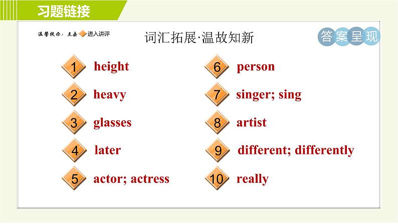 人教版七年级下册英语 Unit9 Period 4 Section B ( 3a-Self Check ) 习题课件02