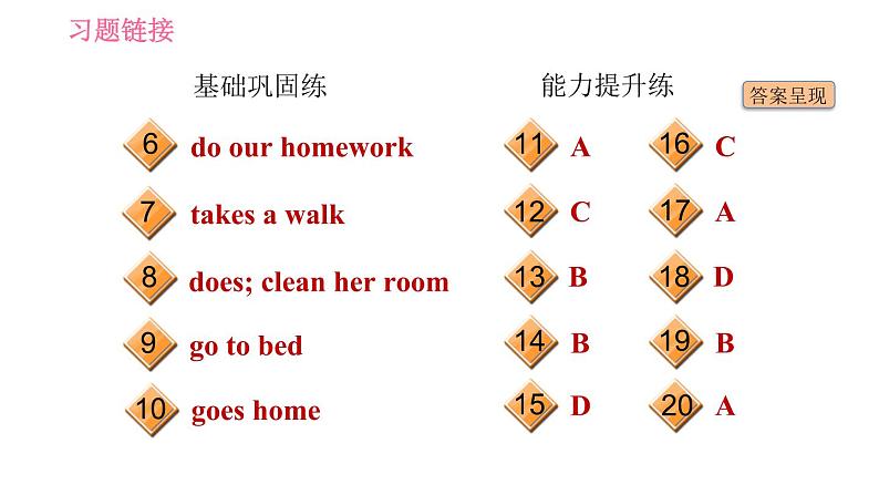 人教版七年级下册英语 Unit2 课时3 Section B (1a－1e) 习题课件03