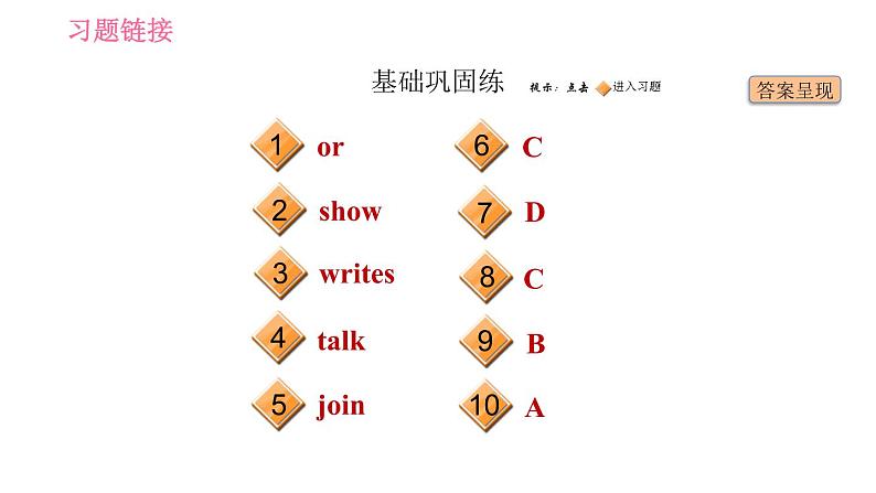 人教版七年级下册英语 Unit1 课时2 Section A (Grammar Focus-3c) 习题课件02