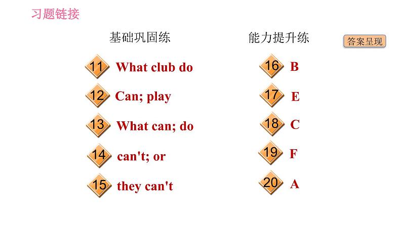 人教版七年级下册英语 Unit1 课时2 Section A (Grammar Focus-3c) 习题课件03