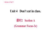 人教版七年级下册英语 Unit4 课时2 Section A (Grammar Focus-3c) 习题课件