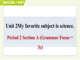 鲁教版六年级下册英语 Unit 2 Period 2 Section A (Grammar Focus－3c) 习题课件