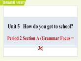 鲁教版六年级下册英语 Unit 5 Period 2 Section A (Grammar Focus－3c) 习题课件