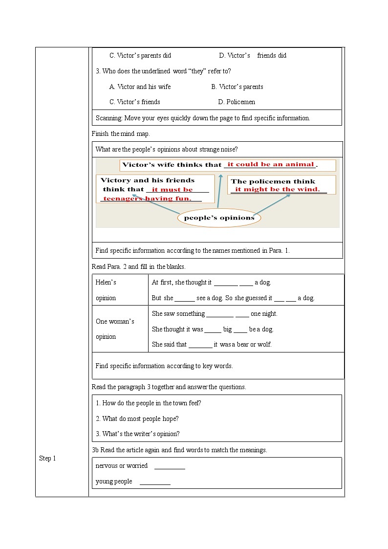 Unit 8 Section A 3a -3c教学设计 初中英语人教版九年级全册（2022年）03