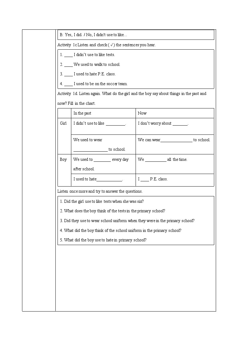 Unit 4 Section B 1a-1e教学设计 初中英语人教版九年级全册（2022年）03