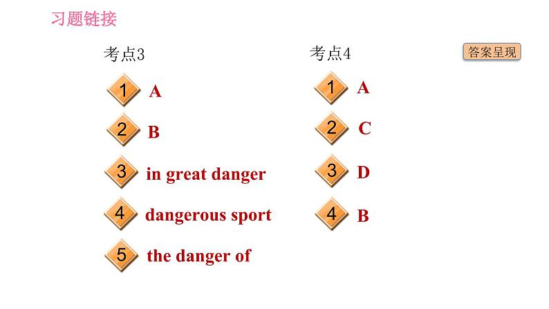 人教版七年级下册英语 Unit5 易错考点专练 习题课件03