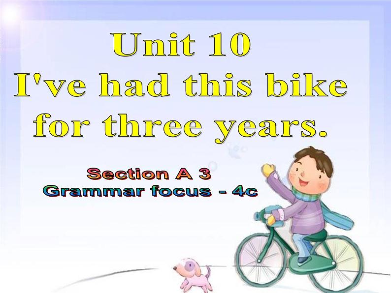 人教版八年级下册Unit10 Section A3（Grammar Focus-4c）(共22张PPT)02