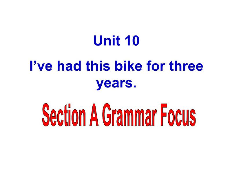 人教版 八下 Unit10 SectionA Grammar focus 课件(共26张PPT)01