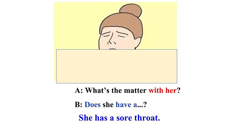 人教新目标八年级英语下册--Unit 1 What's the matter_ SectionA Period 2 (2d&Grammar)课件PPT04