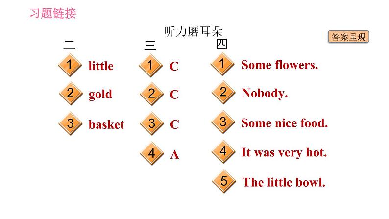 外研版七年级下册英语 Module 8 Unit 1 Once upon a time… 习题课件第3页