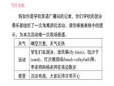 人教版七年级下册英语 Unit7 写作能力提升练 习题课件