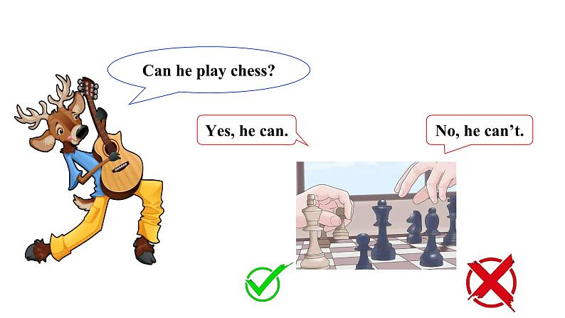 人教新目标七年级英语下册--Unit 1 Can you play the guitar Section A Grammar Focus-3c 优质课件+导学案+音视频05