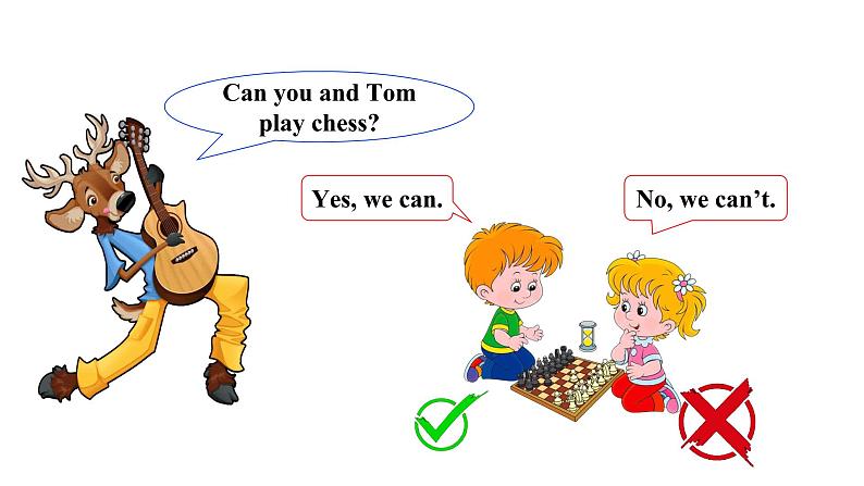 人教新目标七年级英语下册--Unit 1 Can you play the guitar Section A Grammar Focus-3c 优质课件+导学案+音视频06