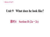 人教版七年级下册英语 Unit9 课时4 Section B (2a－2c) 习题课件