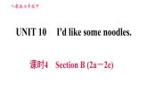 人教版七年级下册英语 Unit10 课时4 Section B (2a－2c) 习题课件
