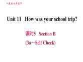 人教版七年级下册英语 Unit11 课时5 Section B (3a－Self Check) 习题课件