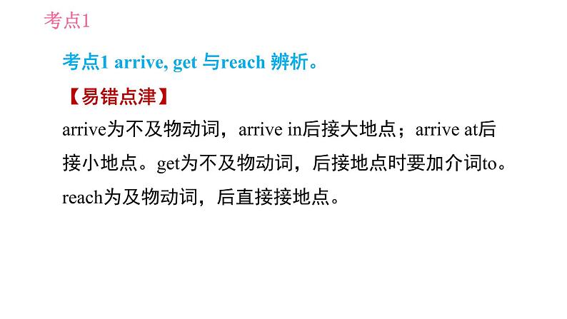 沪教牛津版七年级上册英语 Unit3 易错考点专练 习题课件04