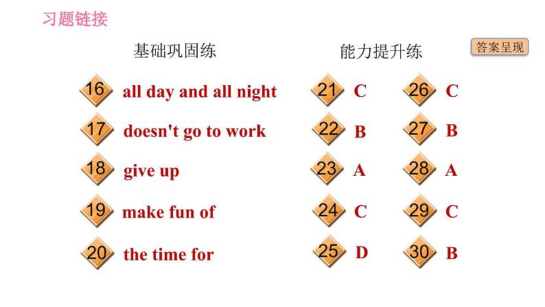 沪教牛津版七年级上册英语 Unit1 课时6 More practice～Culture corner 习题课件03