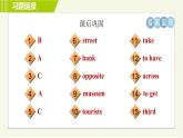 外研版七年级下册英语 Module 6 Unit 1 Could you tell me how to get to the National 习题课件