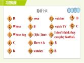 外研版七年級(jí)下冊(cè)英語(yǔ) Module 1 Unit 1 Whose bag is this 習(xí)題課件