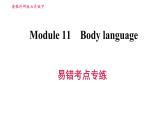 外研版七年级下册英语 Module 11 易错考点专练 习题课件