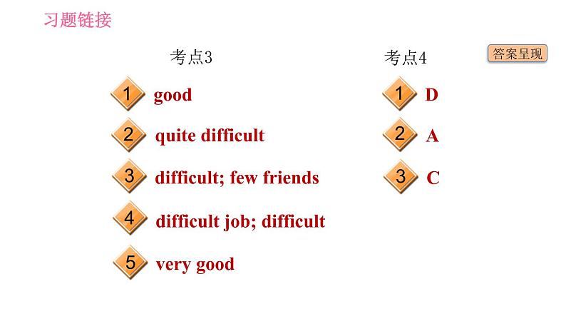 外研版七年级下册英语 Module 7 易错考点专练 习题课件03