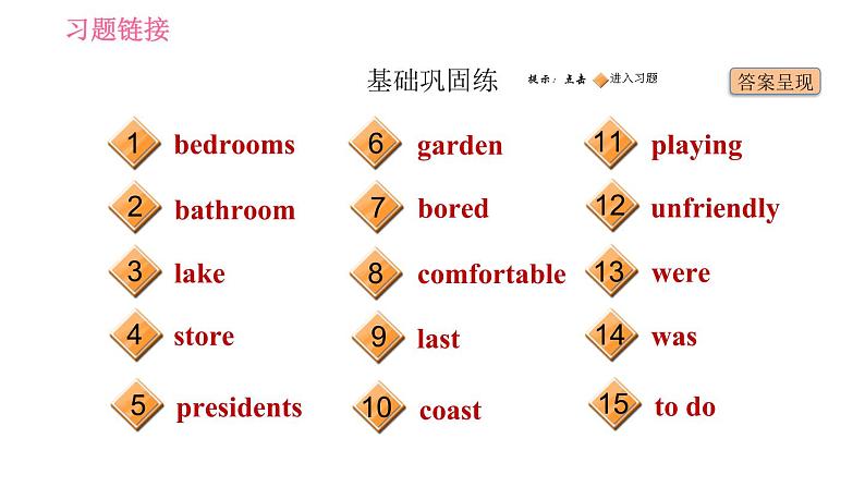 外研版七年级下册英语 Module 7 Unit 2 I was born in Quincy 习题课件002