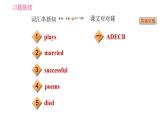 外研版七年級(jí)下冊(cè)英語(yǔ) Module 9 Unit 2 He decided to be an actor 習(xí)題課件