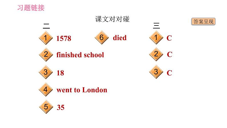外研版七年级下册英语 Module 9 Unit 2 He decided to be an actor 习题课件第3页